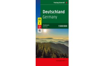Road Maps Germany Deutschland, Straßenkarte 1:500.000, freytag & berndt Freytag-Berndt und Artaria