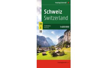 Straßenkarten Schweiz Schweiz, Straßenkarte 1:400.000, freytag & berndt KOMPASS freytag & berndt