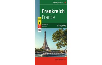 Straßenkarten Frankreich Frankreich, Straßenkarte 1:800.000, freytag & berndt KOMPASS freytag & berndt