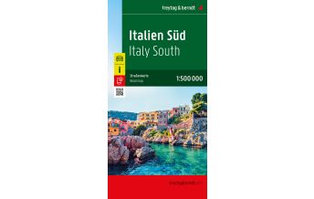 f&b Straßenkarten Italien Süd, Straßenkarte 1:500.000, freytag & berndt Freytag-Berndt und Artaria