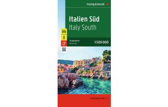 Road Maps Italy Italien Süd, Straßenkarte 1:500.000, freytag & berndt Freytag-Berndt und Artaria