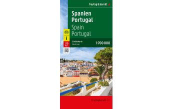 Straßenkarten Spanien Spanien - Portugal, Straßenkarte 1:700.000, freytag & berndt KOMPASS freytag & berndt