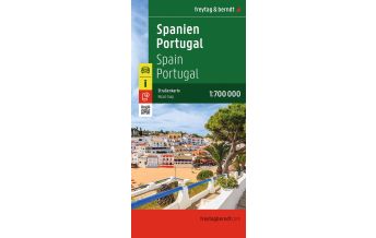 Straßenkarten Spanien Spanien - Portugal, Straßenkarte 1:700.000, freytag & berndt KOMPASS freytag & berndt