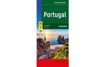 f&b Straßenkarten Portugal, Straßenkarte 1:500.000, freytag & berndt Freytag-Berndt und Artaria
