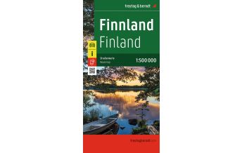 Straßenkarten Finnland, Autokarte 1:500.000, freytag & berndt KOMPASS freytag & berndt