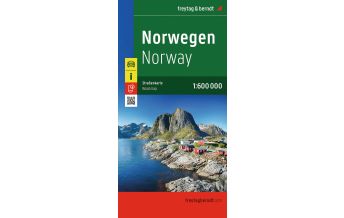 Straßenkarten Norwegen Norwegen, Straßenkarte 1:600.000, freytag & berndt KOMPASS freytag & berndt