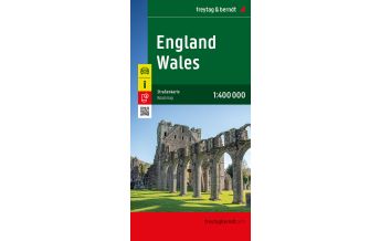 Straßenkarten Großbritannien England - Wales, Straßenkarte 1:400.000, freytag & berndt KOMPASS freytag & berndt