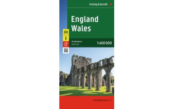 Road Maps United Kingdom England - Wales, Straßenkarte 1:400.000, freytag & berndt Freytag-Berndt und Artaria