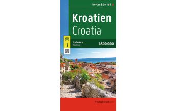 Straßenkarten Kroatien Kroatien, Straßenkarte 1:500.000, freytag & berndt KOMPASS freytag & berndt