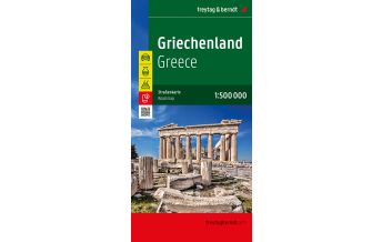 f&b Straßenkarten Griechenland, Straßenkarte 1:500.000, freytag & berndt Freytag-Berndt und Artaria