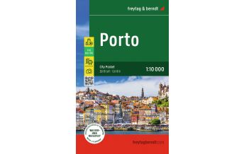 Stadtpläne Porto, Stadtplan 1:10.000, freytag & berndt KOMPASS freytag & berndt