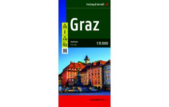 City Maps Graz, Stadtplan 1:15.000, freytag & berndt Freytag-Berndt und Artaria