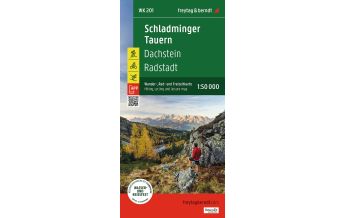 Radkarten Österreich Schladminger Tauern, Wander-, Rad- und Freizeitkarte 1:50.000, freytag & berndt, WK 201 KOMPASS freytag & berndt