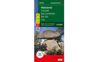 f&b Wanderkarten Mühlviertel, Wander-, Rad- und Freizeitkarte 1:50.000, freytag & berndt, WK 053 Freytag-Berndt und Artaria