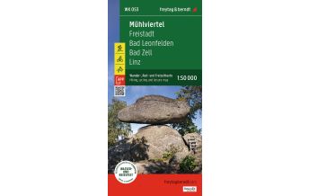 Wanderkarten Oberösterreich Mühlviertel, Wander-, Rad- und Freizeitkarte 1:50.000, freytag & berndt, WK 053 KOMPASS freytag & berndt
