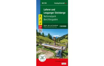 f&b Wanderkarten Loferer und Leoganger Steinberge, Wander-, Rad- und Freizeitkarte 1:50.000, freytag & berndt, WK 393 Freytag-Berndt und Artaria