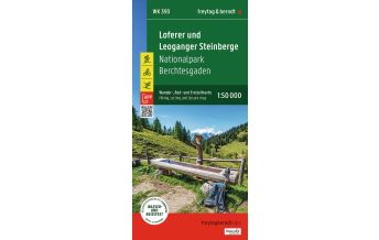 Cycling Guides Loferer und Leoganger Steinberge, Wander-, Rad- und Freizeitkarte 1:50.000, freytag & berndt, WK 393 Freytag-Berndt und Artaria
