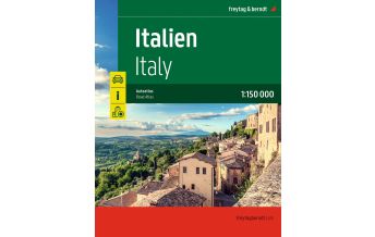 Road Maps Italy Italien, Autoatlas 1:150.000, freytag & berndt KOMPASS freytag & berndt
