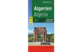 Straßenkarten Afrika Algerien, Straßenkarte 1:800.000 - 1:2.000.000, freytag & berndt KOMPASS freytag & berndt