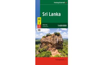 Straßenkarten Asien Sri Lanka, Straßenkarte 1:500.000, freytag & berndt KOMPASS freytag & berndt
