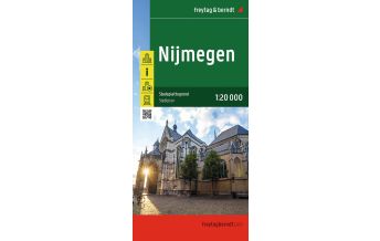 Reise Nijmegen, Stadtplan 1:20.000, freytag & berndt KOMPASS freytag & berndt