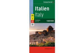 Road Maps Italy Italien, Straßenkarte 1:600.000, freytag & berndt KOMPASS freytag & berndt