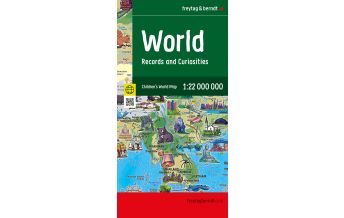 Road Maps World Map for Children, 1:22.000.000, folded, freytag & berndt KOMPASS freytag & berndt