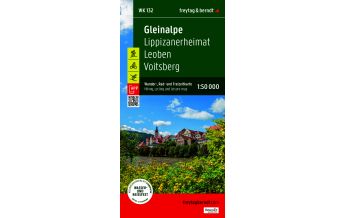 Hiking Maps Styria Gleinalpe, Wander-, Rad- und Freizeitkarte 1:50.000, freytag & berndt, WK 132 Freytag-Berndt und Artaria