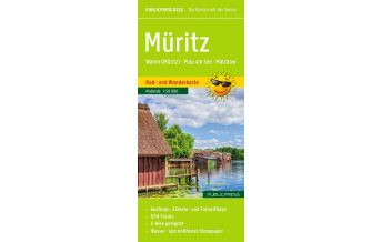 Wanderkarten Mecklenburg-Vorpommern Müritz, Rad- und Wanderkarte 1:50.000, Publicpress KOMPASS freytag & berndt