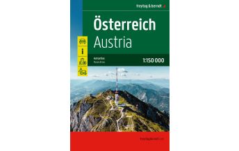 Road & Street Atlases Österreich Supertouring, Autoatlas 1:150.000, freytag & berndt KOMPASS freytag & berndt