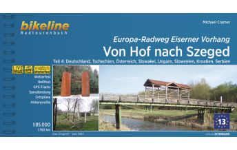 Cycling Guides Austria Bikeline Radtourenbuch Europa-Radweg Eiserner Vorhang 1:85.000 Verlag Esterbauer GmbH