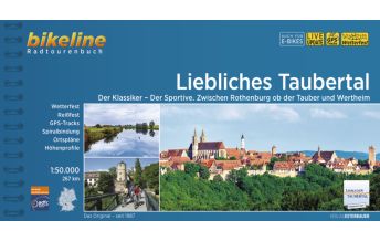 Radführer Deutschland Bikeline Radtourenbuch Liebliches Taubertal 1:50.000 Verlag Esterbauer GmbH