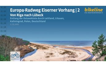 Radfernwege Europa Bikeline Radtourenbuch Ostseeküsten-Radweg 1:85.000 Verlag Esterbauer GmbH
