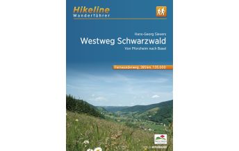 Hiking Guides Hikeline-Wanderführer Westweg Schwarzwald 1:35.000 Verlag Esterbauer GmbH