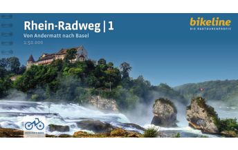 Radführer Bikeline-Radtourenbuch Rhein-Radweg Teil 1, 1:50.000
 Verlag Esterbauer GmbH