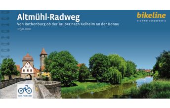 Cycling Guides Germany Bikeline Radtourenbuch Altmühl-Radweg 1:50.000 Verlag Esterbauer GmbH
