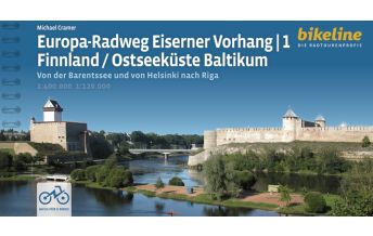 Radkarten Europa-Radweg Eiserner Vorhang 1 - Finnland / Ostseeküste Baltikum Verlag Esterbauer GmbH