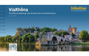 Radführer Frankreich Bikeline Radtourenbuch Via Rhôna 1:75.000 Verlag Esterbauer GmbH