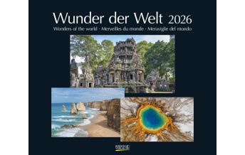 Kalender Wunder der Welt 2026 Korsch Verlag