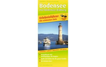 Straßenkarten Bodensee mit Bodensee-Radweg, Erlebnisführer und Karte 1:130.000 KOMPASS freytag & berndt