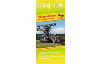 Straßenkarten Deutschland Leipzig - Halle, Erlebnisführer und Karte 1:170.000 KOMPASS freytag & berndt