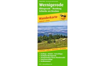 Hiking Maps Harz Wernigerode - Elbingerode, Wanderkarte 1:25.000 Freytag-Berndt und ARTARIA