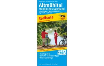 Radkarten Deutschland Altmühltal - Fränkisches Seenland, Radkarte 1:100.000 Freytag-Berndt und ARTARIA