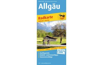 Cycling Maps Austria Allgäu, Radkarte 1:100.000 Freytag-Berndt und ARTARIA