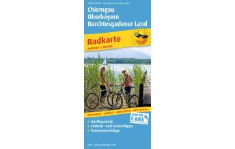 Cycling Maps Austria Chiemgau - Oberbayern - Berchtesgadener Land, Radkarte 1:100.000 Freytag-Berndt und ARTARIA