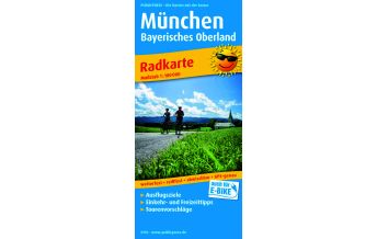 Radkarten Deutschland München - Bayerisches Oberland, Radkarte 1:100.000 KOMPASS freytag & berndt