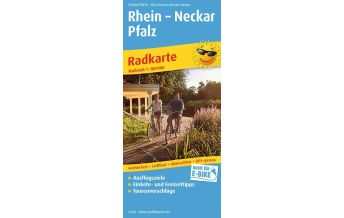 Radkarten Deutschland Rhein - Neckar - Pfalz, Radkarte 1:100.000 KOMPASS freytag & berndt