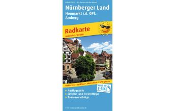 Cycling Maps Germany Nürnberger Land, Radkarte 1:100.000 Freytag-Berndt und ARTARIA