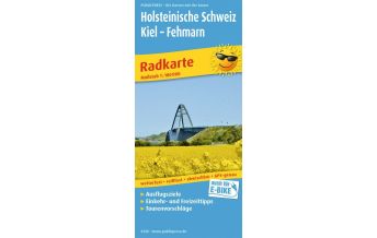 Radkarten Deutschland Holsteinische Schweiz - Kiel - Fehmarn, Radkarte 1:100.000 KOMPASS freytag & berndt
