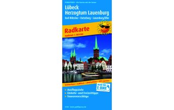 Radkarten Deutschland Lübeck - Herzogtum Lauenburg, Radkarte 1:100.000 KOMPASS freytag & berndt